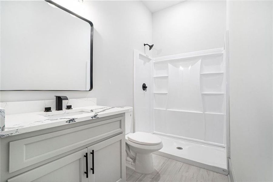 Furnished interior view inside a new home in , Oxford (Image 7).