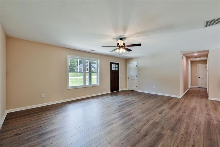 Spacious, unfurnished interior of a new home in , Rockmart (Image 34).