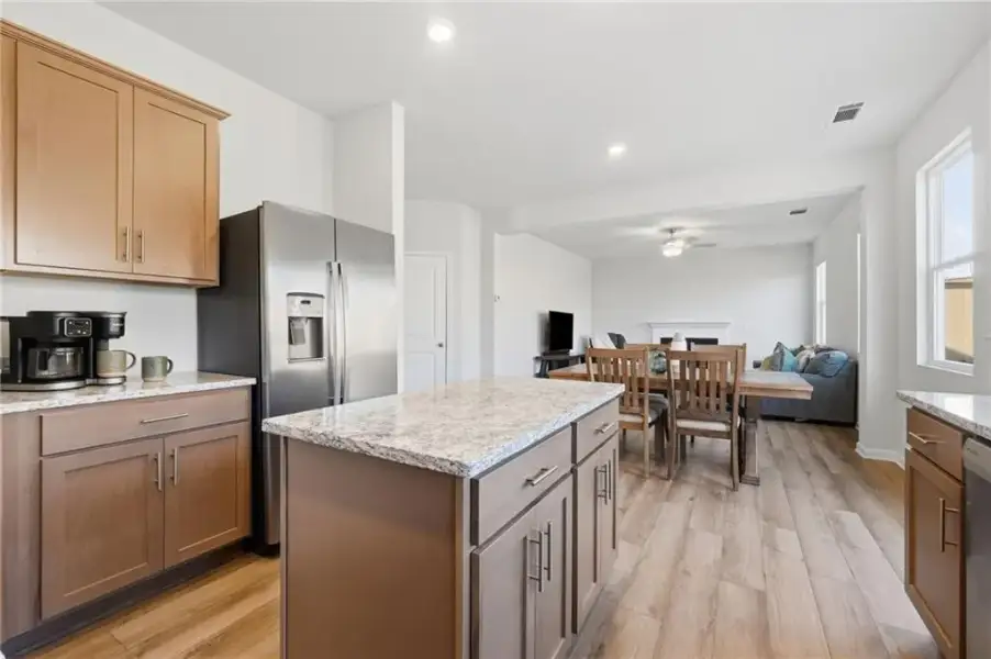 Furnished interior view inside a new home in , Canton (Image 7).
