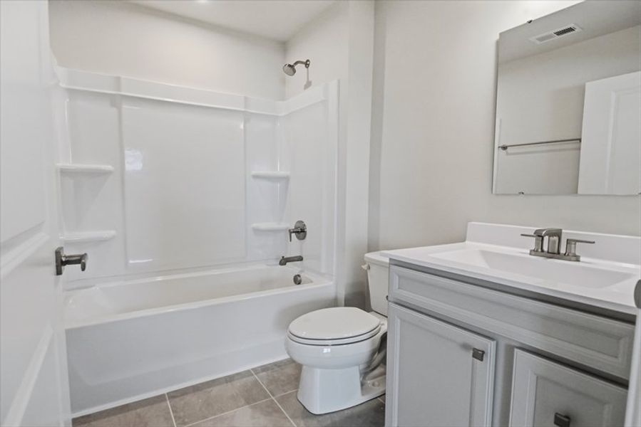 Furnished interior view inside a new home in Wren Woods Ranches, Gray Court (Image 6).