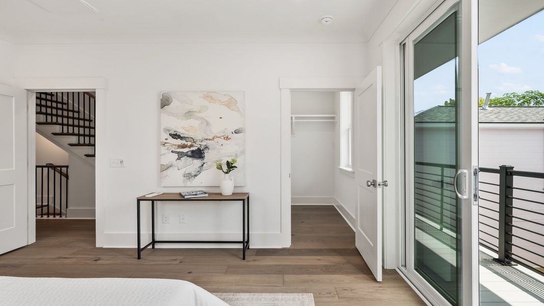 Representative furnished interior of a home built from the Sullivan by DRB Homes in Grants Court, Charleston (Image 8).