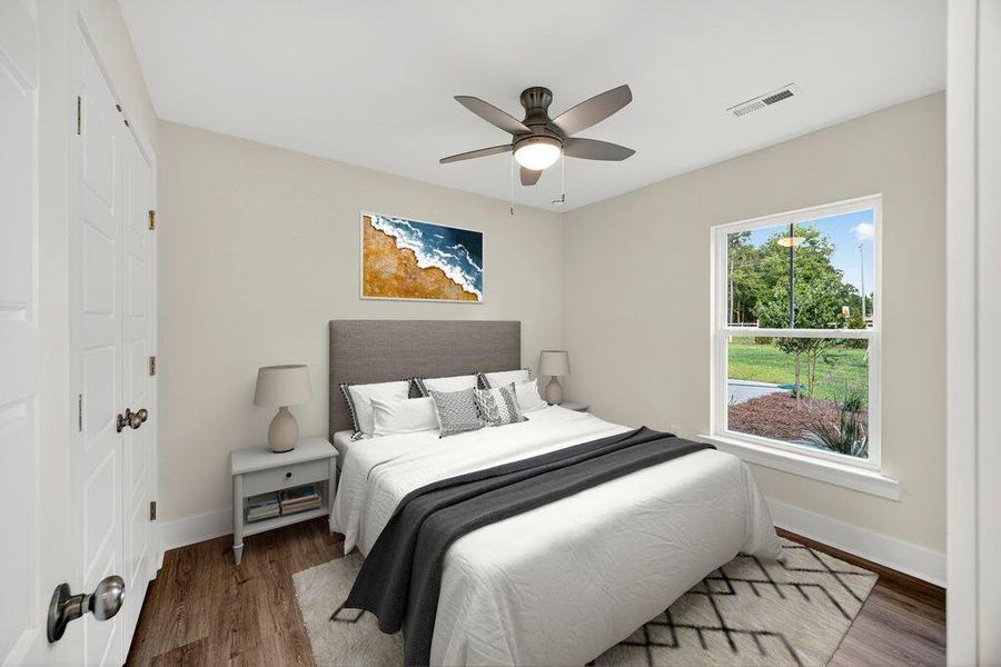 Furnished interior view inside a new home in , Awendaw (Image 13).