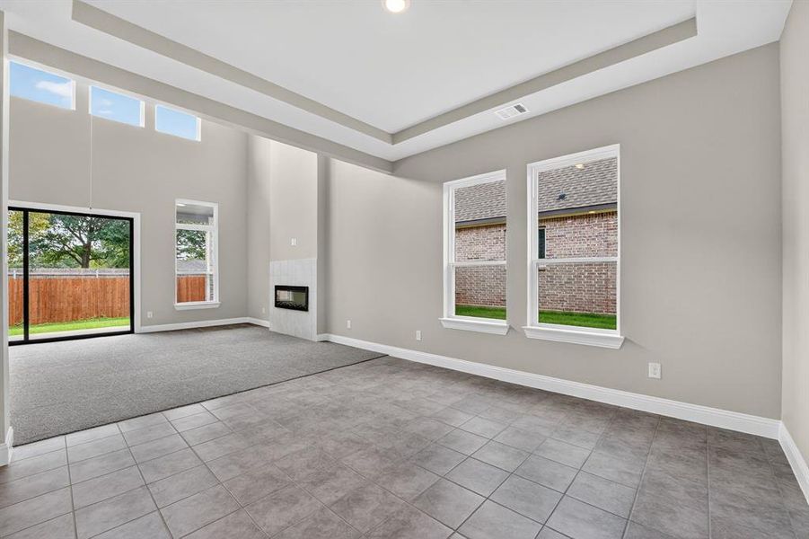 Spacious, unfurnished interior of a new home in Legacy Estates, Mansfield (Image 12). Spacious, unfurnished interior of a new home in Legacy Estates, Mansfield (Image 12).