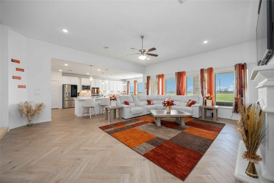 Furnished interior view inside a new home in , Waller (Image 6).