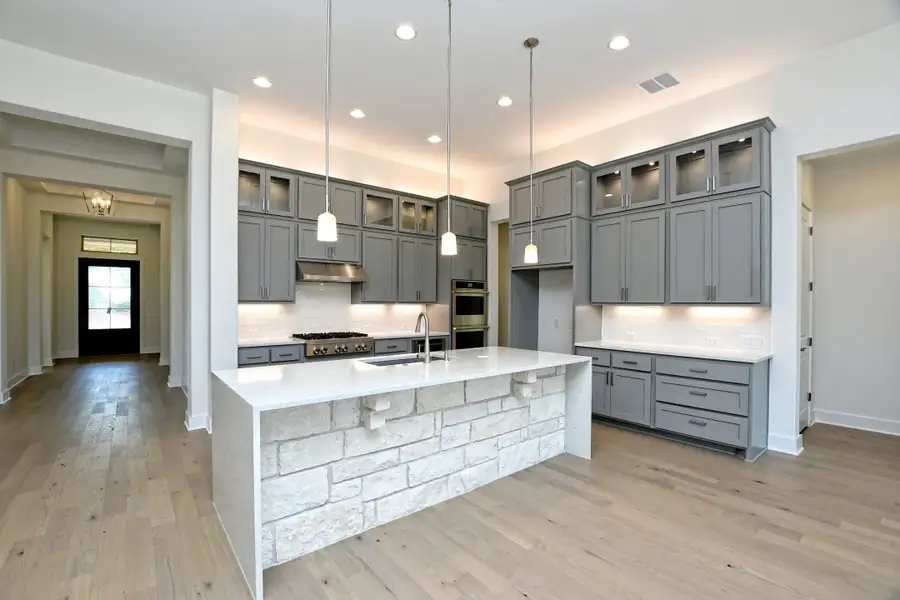 Representative furnished interior of a home built from the Siena III by Giddens Homes in Clearwater Ranch, Liberty Hill (Image 168).