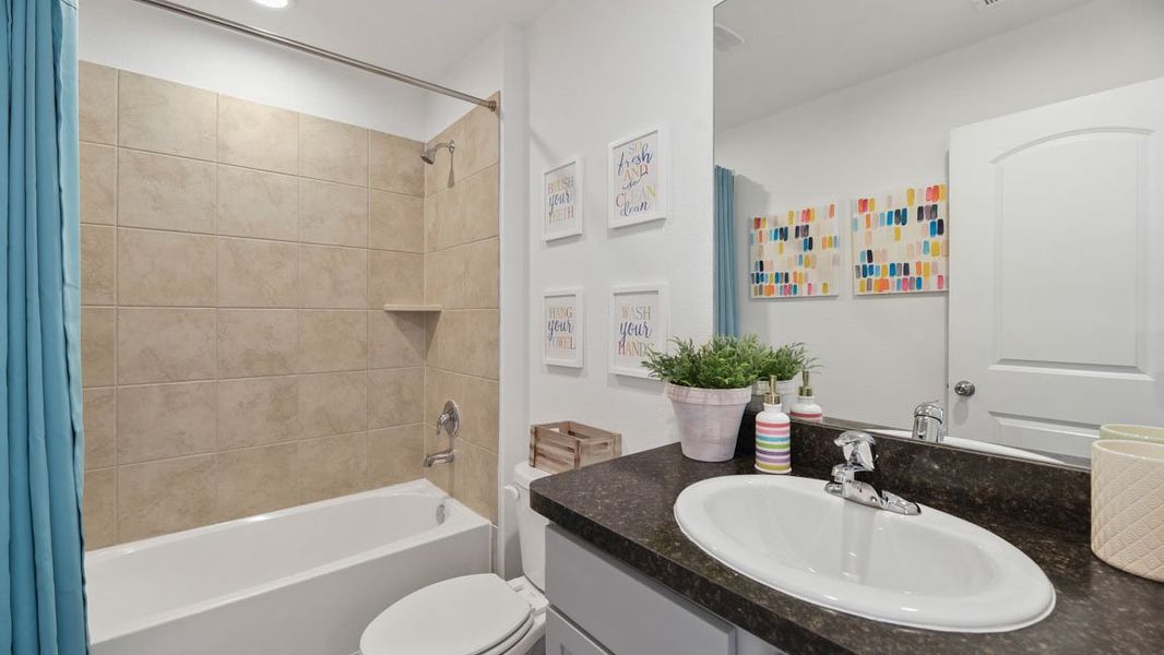 Furnished interior view inside a new home in Mill Creek, Magnolia (Image 20).