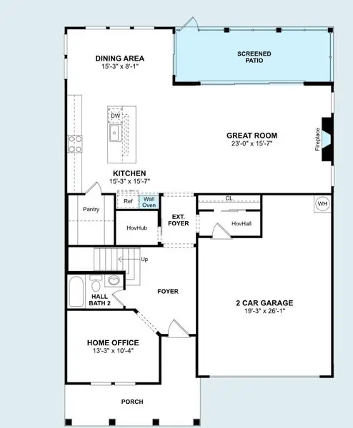 2D floor plan layout of this home in Stono Village, Hollywood, SC (Image 3). 2D floor plan layout of this home in Stono Village, Hollywood, SC (Image 3).