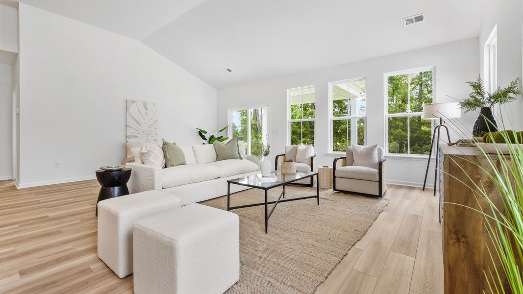 Furnished interior view inside a new home in Chestnut Farms, Longs (Image 4).