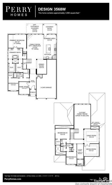 2D floor plan layout of this home in Mayfair 60', New Braunfels, TX (Image 5). 2D floor plan layout of this home in Mayfair 60', New Braunfels, TX (Image 5).