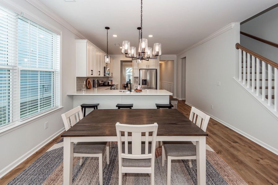 Furnished interior view inside a new home in High Point at Foxbank, Moncks Corner (Image 14).