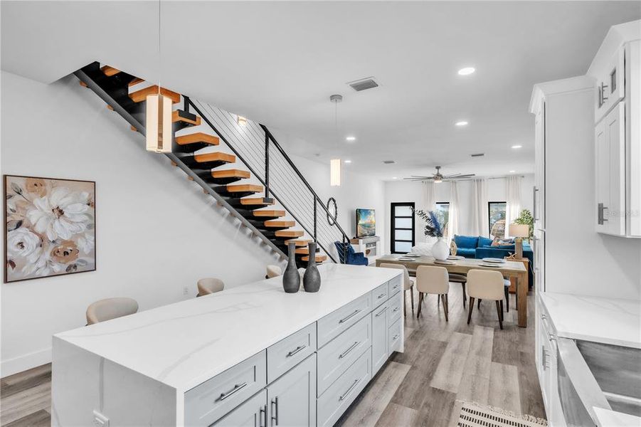 Furnished interior view inside a new home in , Pinellas Park (Image 9).