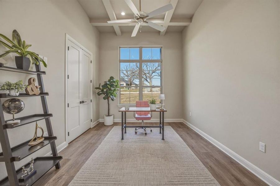 Furnished interior view inside a new home in , Granbury (Image 12). Furnished interior view inside a new home in , Granbury (Image 12).
