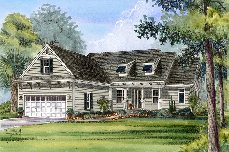 Boothbay Harbor, Optional Elevation E5