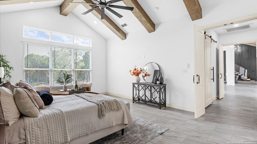 Furnished interior view inside a new home in , San Antonio (Image 17).