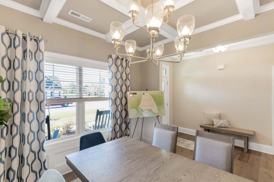 Representative furnished interior of a home built from the Carver by Caviness & Cates Communities in Maggie Way, Wendell (Image 47).