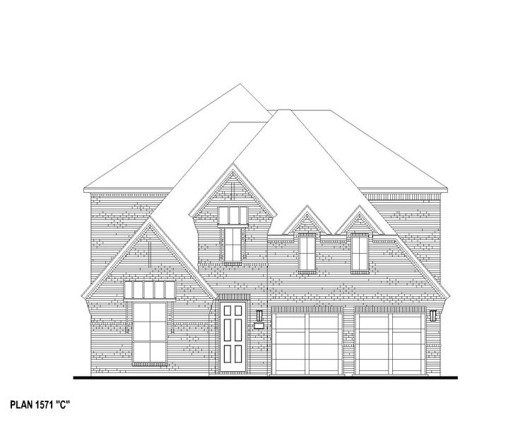 Plan 1571 Elevation C