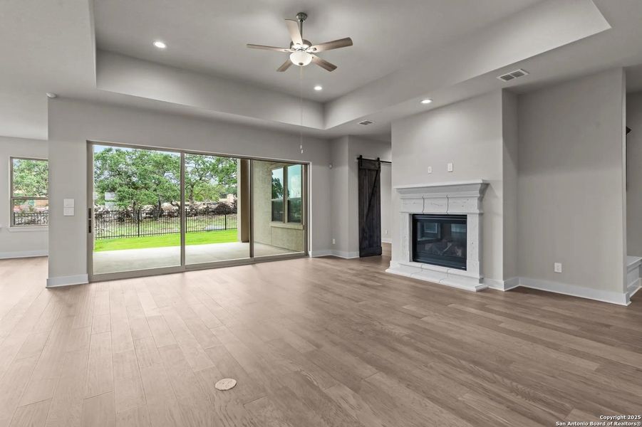 Spacious, unfurnished interior of a new home in Esperanza - 80' & 90', Boerne (Image 22). Spacious, unfurnished interior of a new home in Esperanza - 80' & 90', Boerne (Image 22).