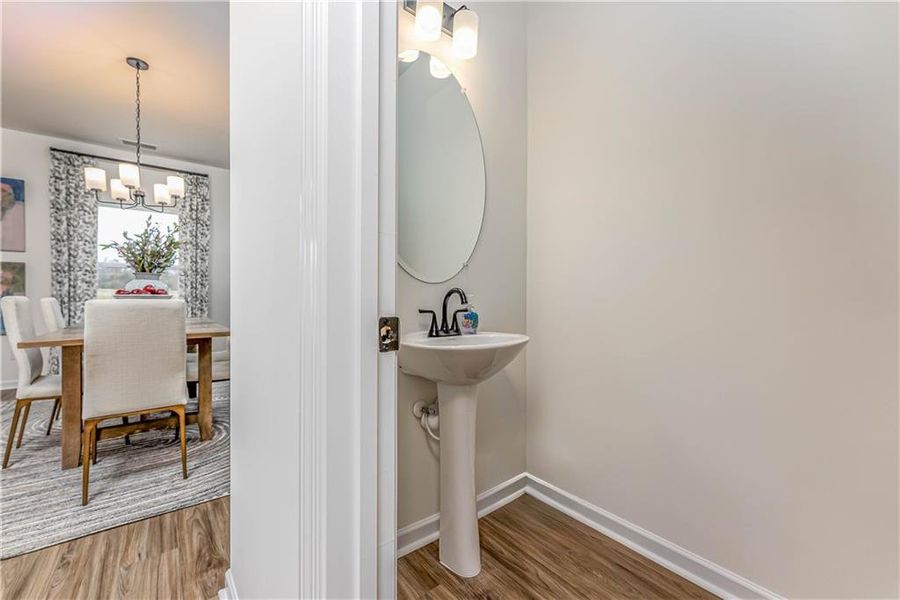 Furnished interior view inside a new home in Hillcrest Park, Ringgold (Image 12).