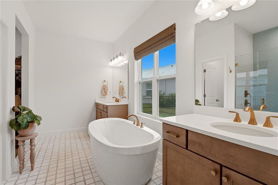 Furnished interior view inside a new home in , Parrish (Image 26).