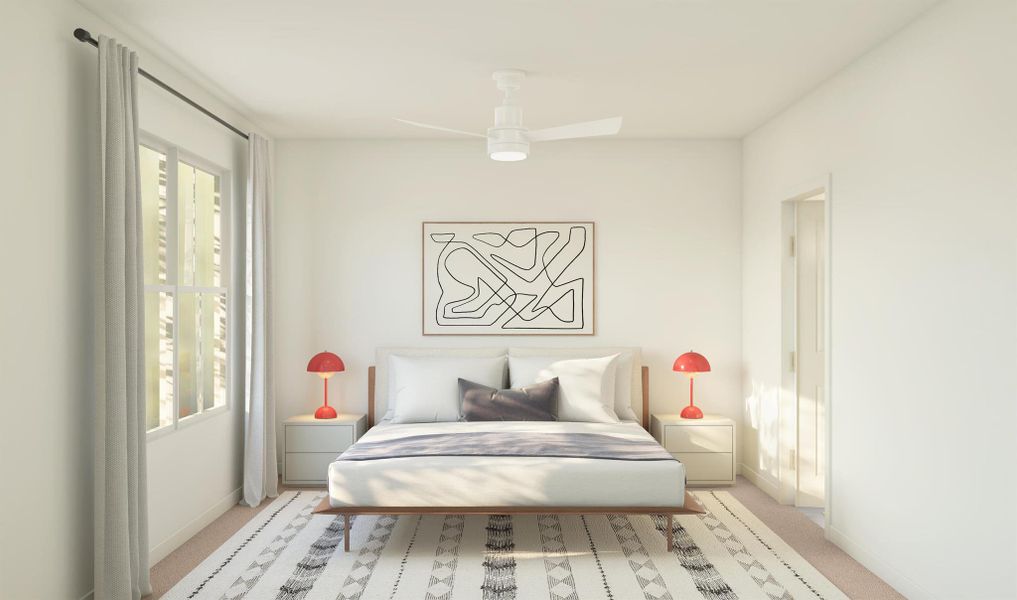 Furnished interior view inside a new home in , Fort Pierce (Image 5).