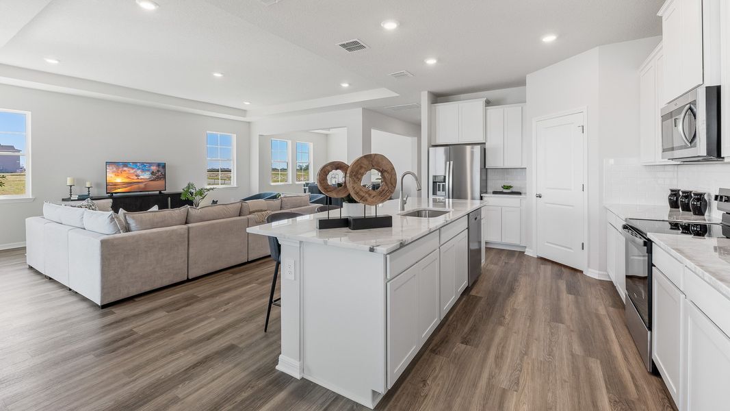 Representative furnished interior of a home built from the Camden by D.R. Horton in Solera at Lakewood Ranch, Lakewood Ranch (Image 10).