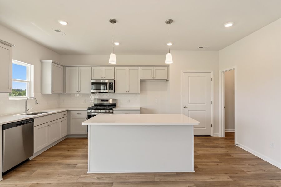 Furnished interior view inside a new home in Mayfair Village, Spartanburg (Image 16). Furnished interior view inside a new home in Mayfair Village, Spartanburg (Image 16).