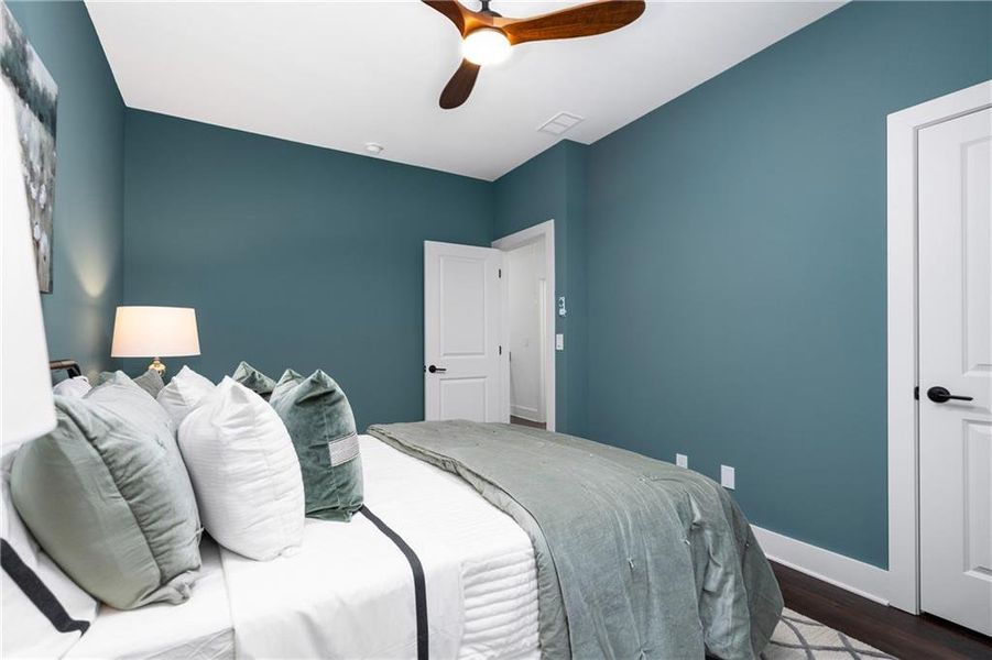 Furnished interior view inside a new home in , Stockbridge (Image 18).