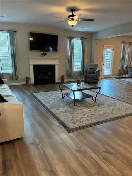 Furnished interior view inside a new home in , Locust Grove (Image 7).