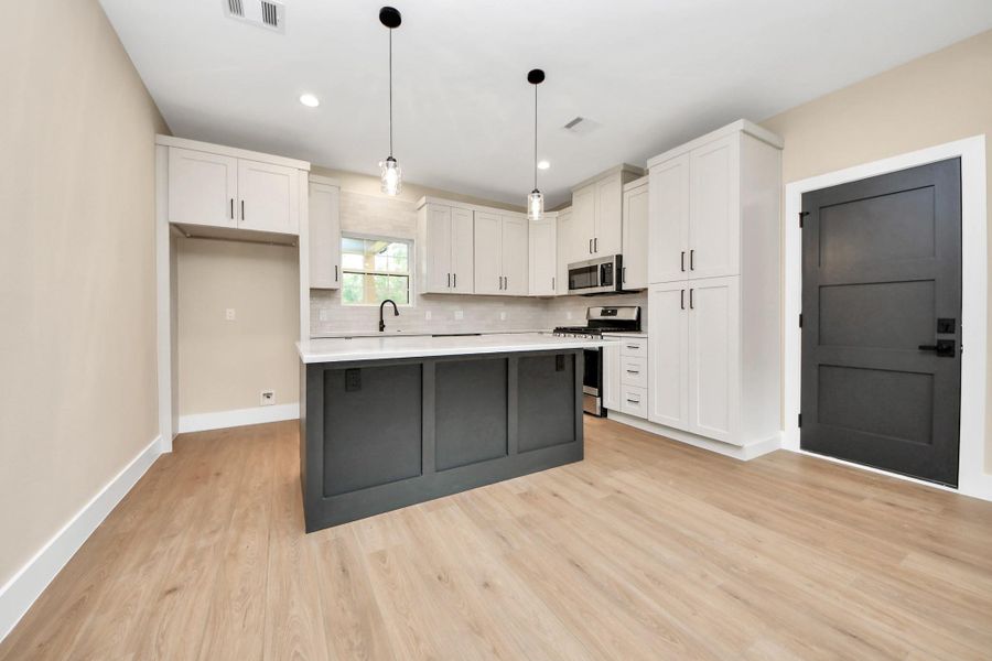 Furnished interior view inside a new home in , Spring (Image 8).