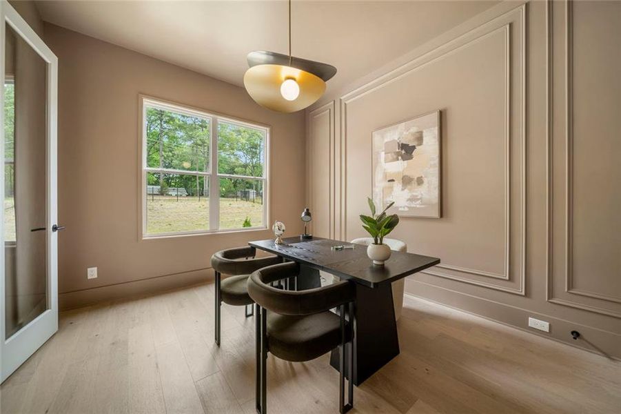 Furnished interior view inside a new home in , Lawrenceville (Image 8).