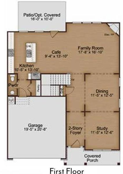 2D floor plan layout of this home in Hellen Valley, Braselton, GA (Image 5). 2D floor plan layout of this home in Hellen Valley, Braselton, GA (Image 5).