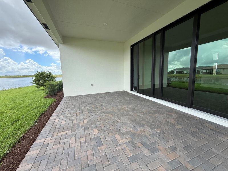 Exterior details and patio area of a home in , Port St. Lucie (Image 15). Exterior details and patio area of a home in , Port St. Lucie (Image 15).
