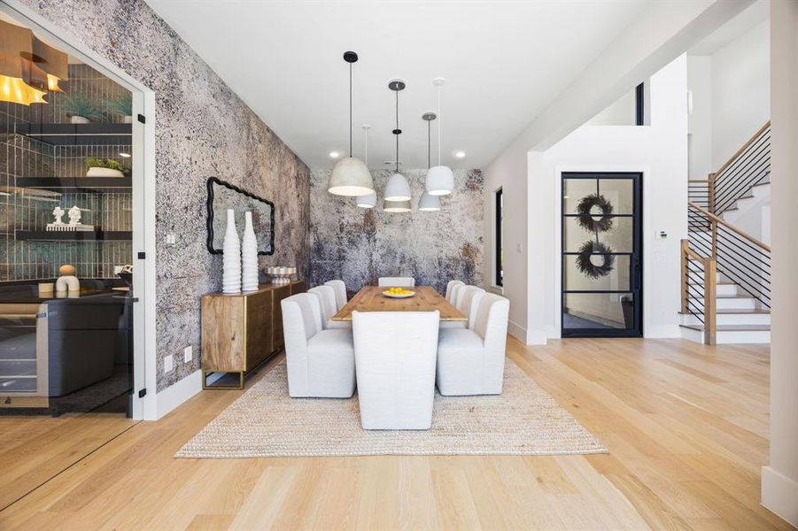 Furnished interior view inside a new home in , Prosper (Image 4). Furnished interior view inside a new home in , Prosper (Image 4).