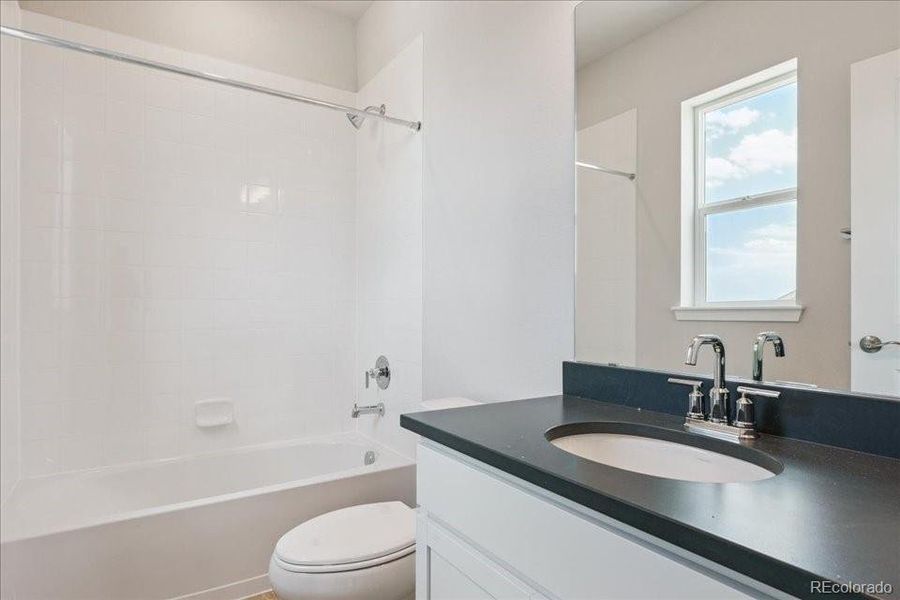 Furnished interior view inside a new home in Trails at Smoky Hill, Parker (Image 3).