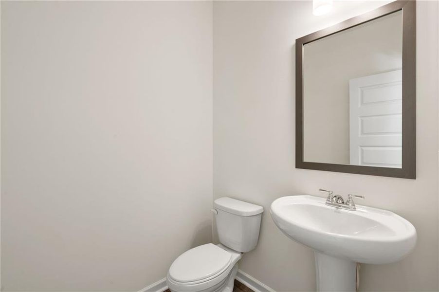 Furnished interior view inside a new home in The Brooke at Rivertown, South Fulton (Image 18).