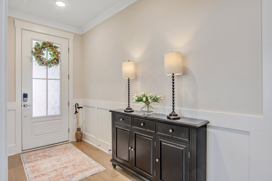 Furnished interior view inside a new home in , Summerville (Image 32).