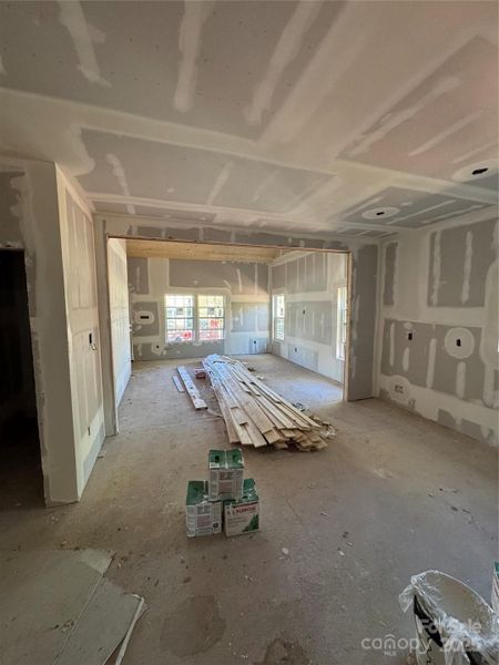 In-progress construction of a new home in , Fort Mill, SC (Image 3).