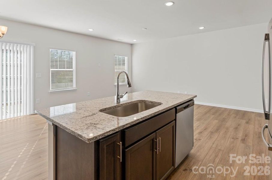 Furnished interior view inside a new home in Sierra Ridge, Gastonia (Image 9).