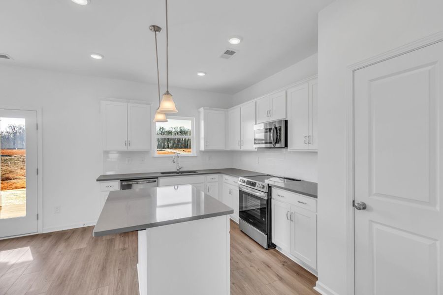 Furnished interior view inside a new home in Jackson Hills, Clarksville (Image 7).