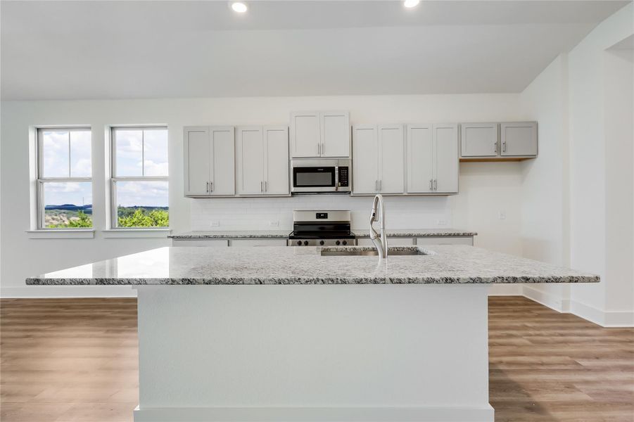 Furnished interior view inside a new home in , Lago Vista (Image 9).