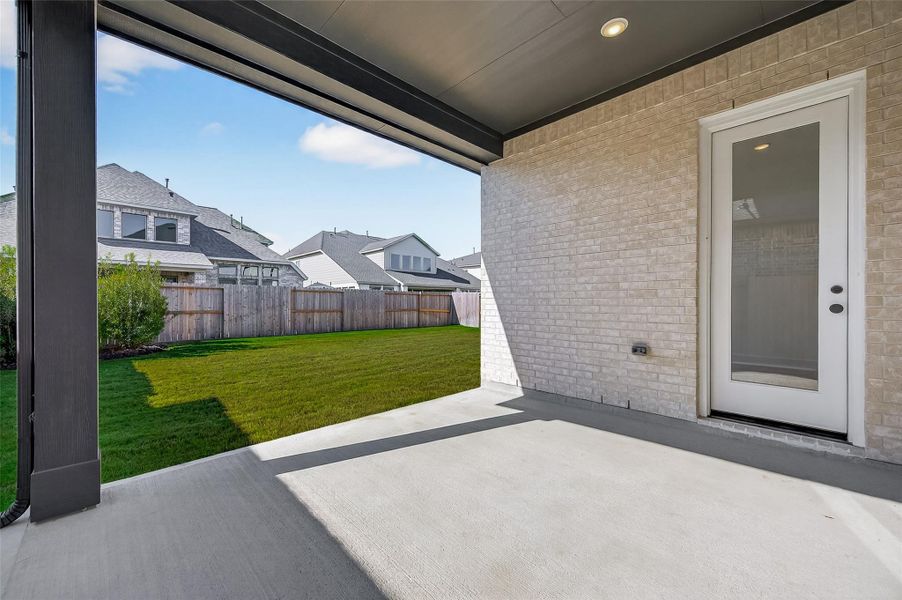 Exterior details and patio area of a home in , Hockley (Image 4). Exterior details and patio area of a home in , Hockley (Image 4).