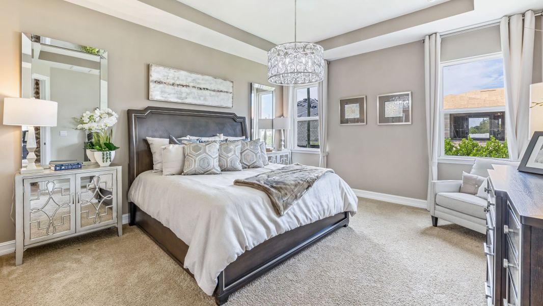 Furnished interior view inside a new home in Cape Coral Spot - Tradition, Cape Coral (Image 15).