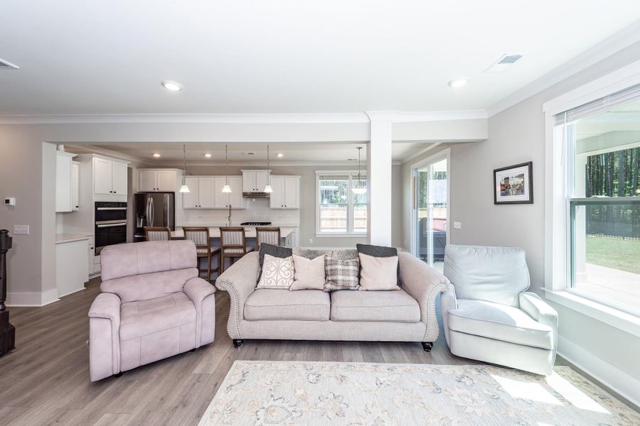 Furnished interior view inside a new home in , Ravenel (Image 14). Furnished interior view inside a new home in , Ravenel (Image 14).