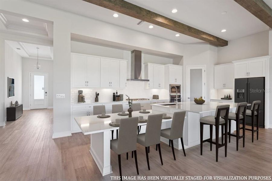 Furnished interior view inside a new home in Oakfield, Parrish (Image 17).