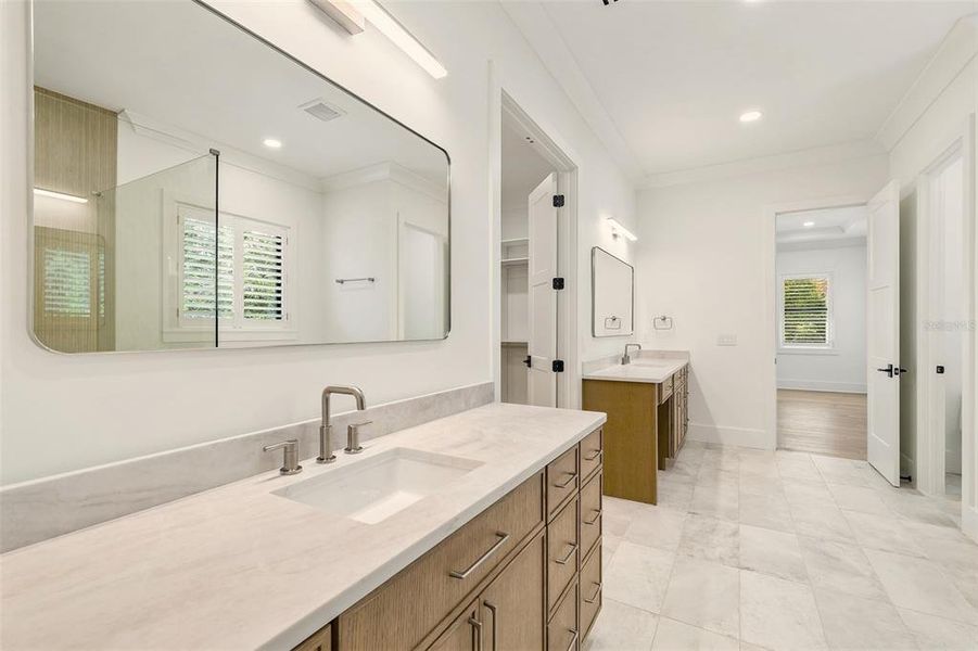 Furnished interior view inside a new home in , Tampa (Image 58).