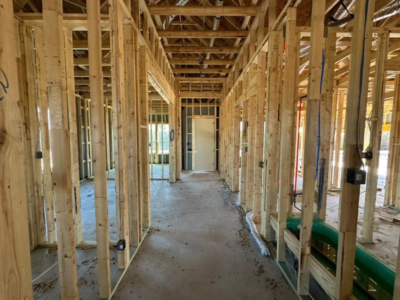 In-progress construction of a new home in Fannin Ranch, Leonard, TX (Image 6).