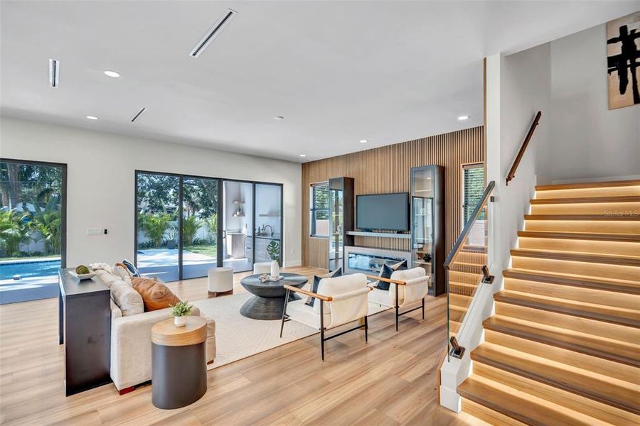 Furnished interior view inside a new home in , Tampa (Image 14).