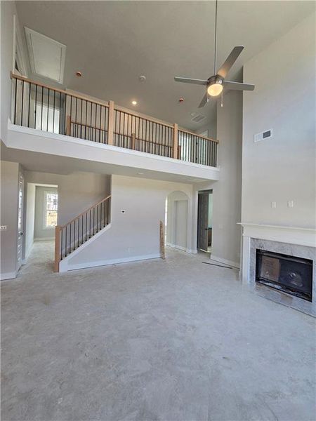 Spacious, unfurnished interior of a new home in The Manor at Gainesville Township, Gainesville (Image 5).