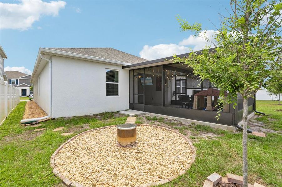 Exterior details and patio area of a home in Bridgewalk, St. Cloud (Image 25).
