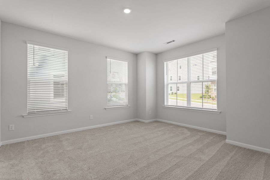 Spacious, unfurnished interior of a new home in Renaissance at White Oak, Garner (Image 30). Spacious, unfurnished interior of a new home in Renaissance at White Oak, Garner (Image 30).